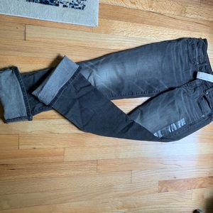 Grey/Black Denim Jeans from American Eagle